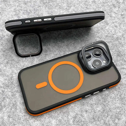 Glass lens protection stand magnetic case - product image