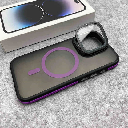 Glass lens protection stand magnetic case - product image