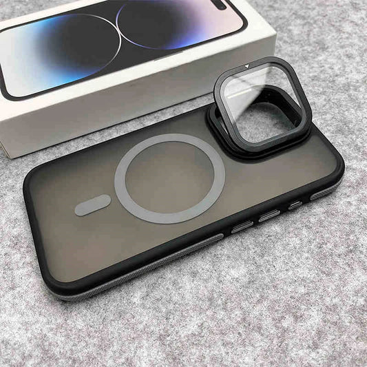 Glass lens protection stand magnetic case - product image