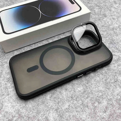 Glass lens protection stand magnetic case - product image