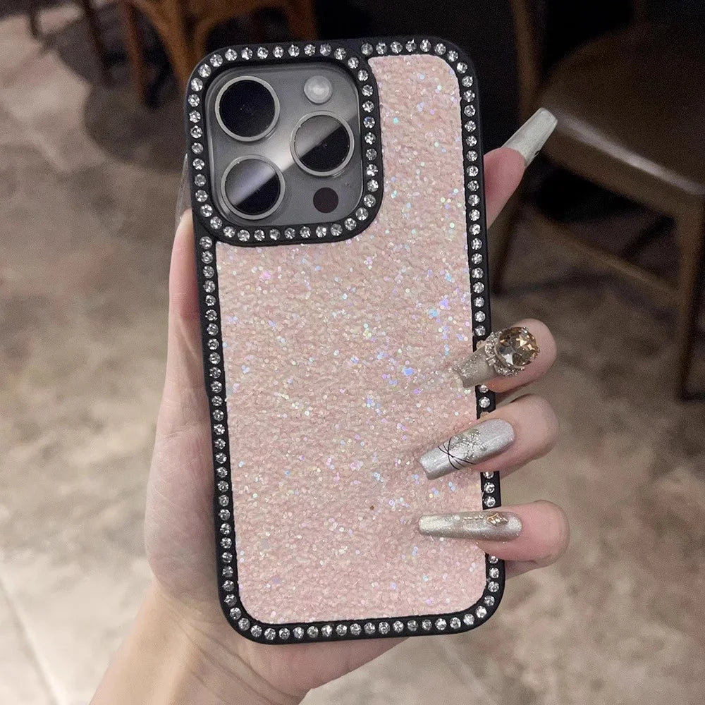Glitter sequins diamond rhinestone shockproof soft cover - product image