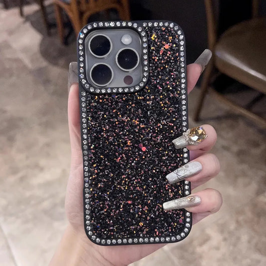 Glitter sequins diamond rhinestone shockproof soft cover - product image