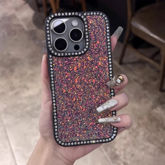 Glitter sequins diamond rhinestone shockproof soft cover - product image
