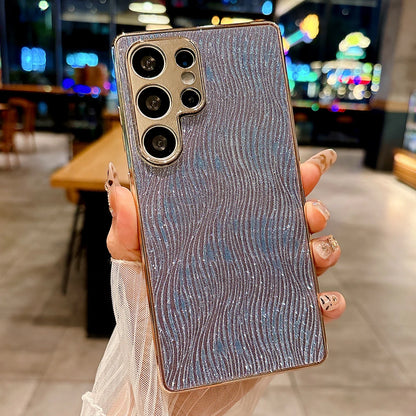 Glitter water ripple texture shockproof camera protective case - product image