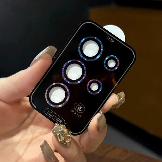 Gradient colorful tempered glass lens protection - product image