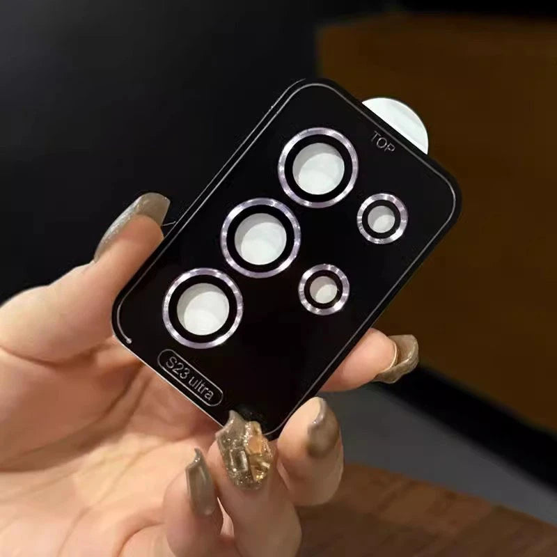 Gradient colorful tempered glass lens protection - product image