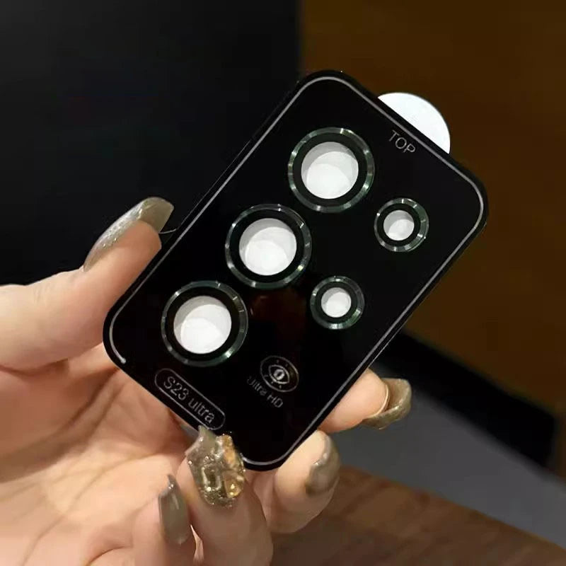 Gradient colorful tempered glass lens protection - product image