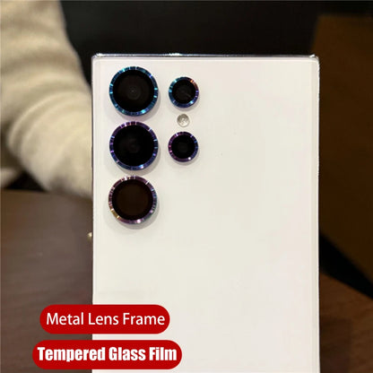 Gradient colorful tempered glass lens protection - product image