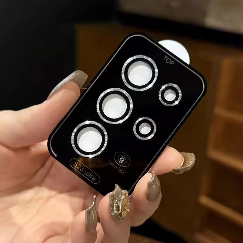 Gradient colorful tempered glass lens protection - product image