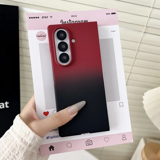 Gradient colorful ultra thin hard pc case samsung z fold - product image