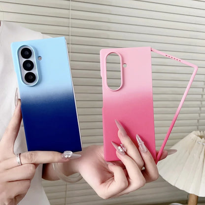 Gradient colorful ultra thin hard pc case samsung z fold - product image