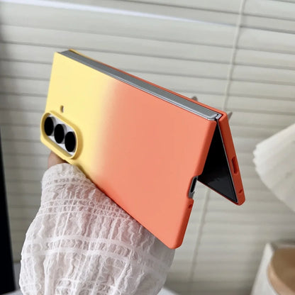 Gradient colorful ultra thin hard pc case samsung z fold - product image