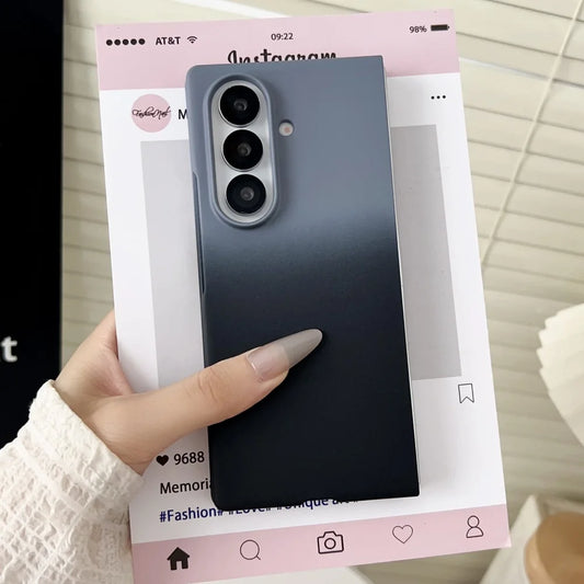 Gradient colorful ultra thin hard pc case samsung z fold - product image