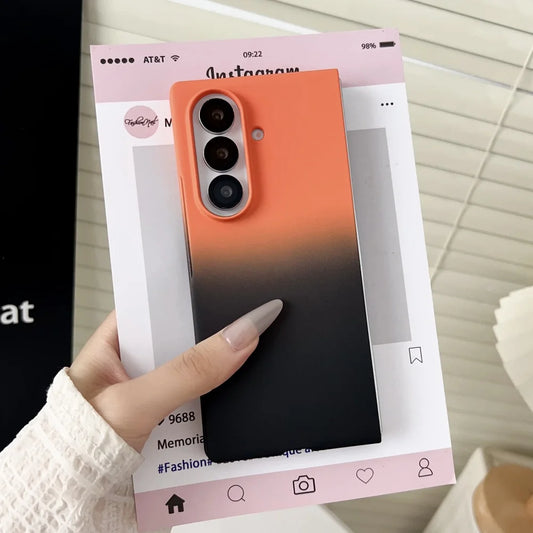 Gradient colorful ultra thin hard pc case samsung z fold - product image