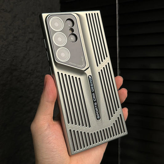 Heat dissipation breathable cooling shockproof bumper case samsung - product image