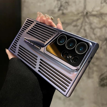 Heat dissipation breathable cooling shockproof bumper case samsung - product image