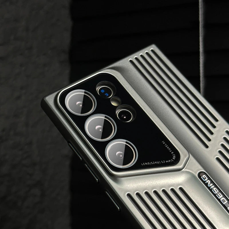 Heat dissipation breathable cooling shockproof bumper case samsung - product image