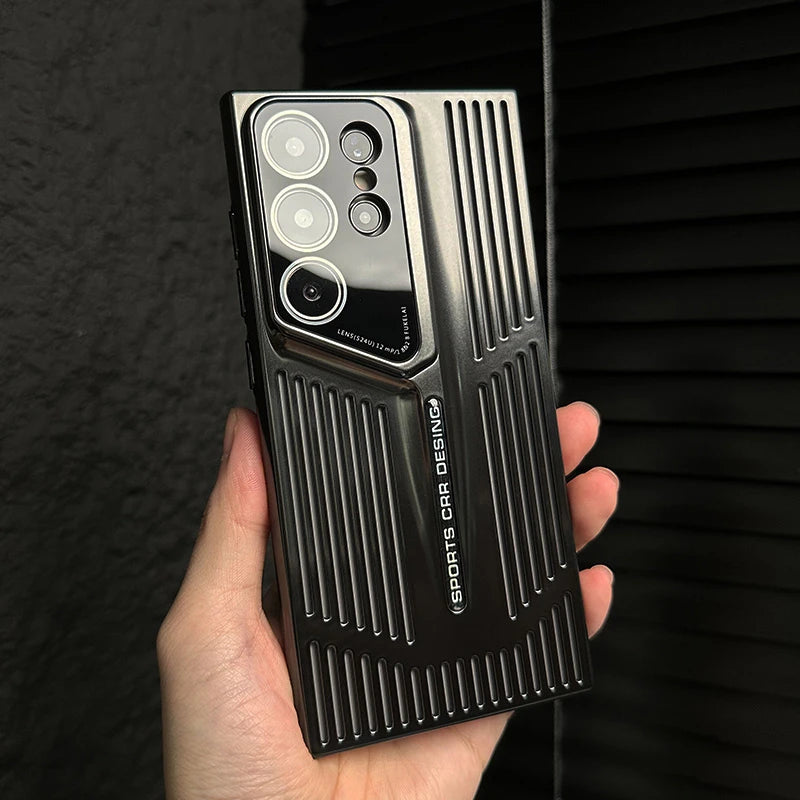 Heat dissipation breathable cooling shockproof bumper case samsung - product image