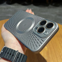Heat Dissipation Mesh Magnetic Case