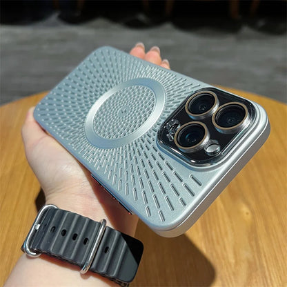 Heat dissipation mesh magnetic case - product image