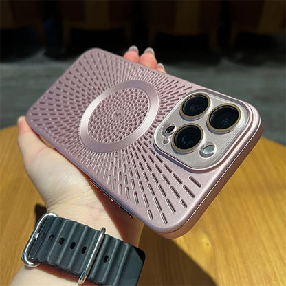 Heat dissipation mesh magnetic case - product image