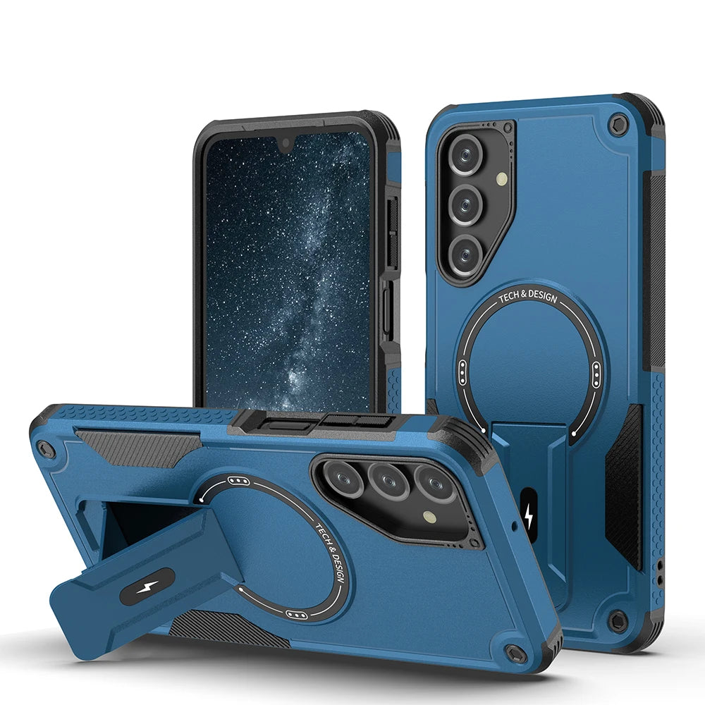 Invisible fold stand magnetic wireless case - product image