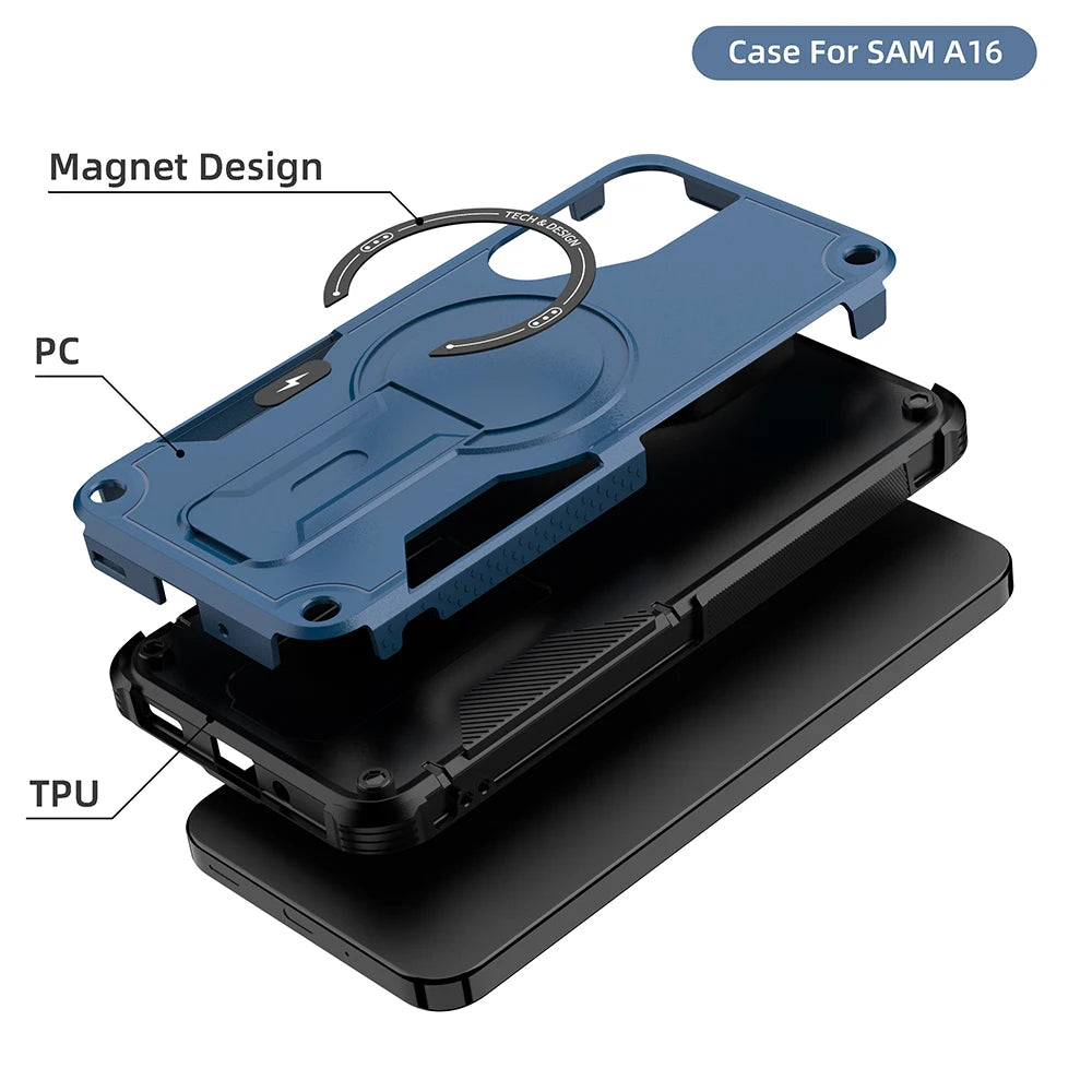 Invisible fold stand magnetic wireless case - product image