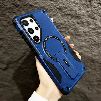 Invisible magnetic bracket stand armor case samsung - product image