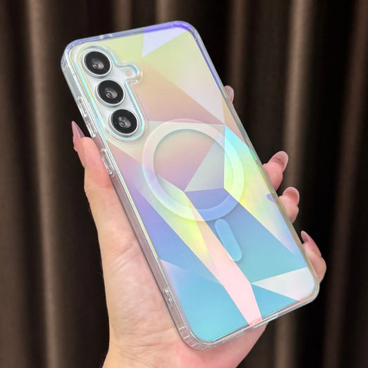 Laser gradient aurora transparent case - product image