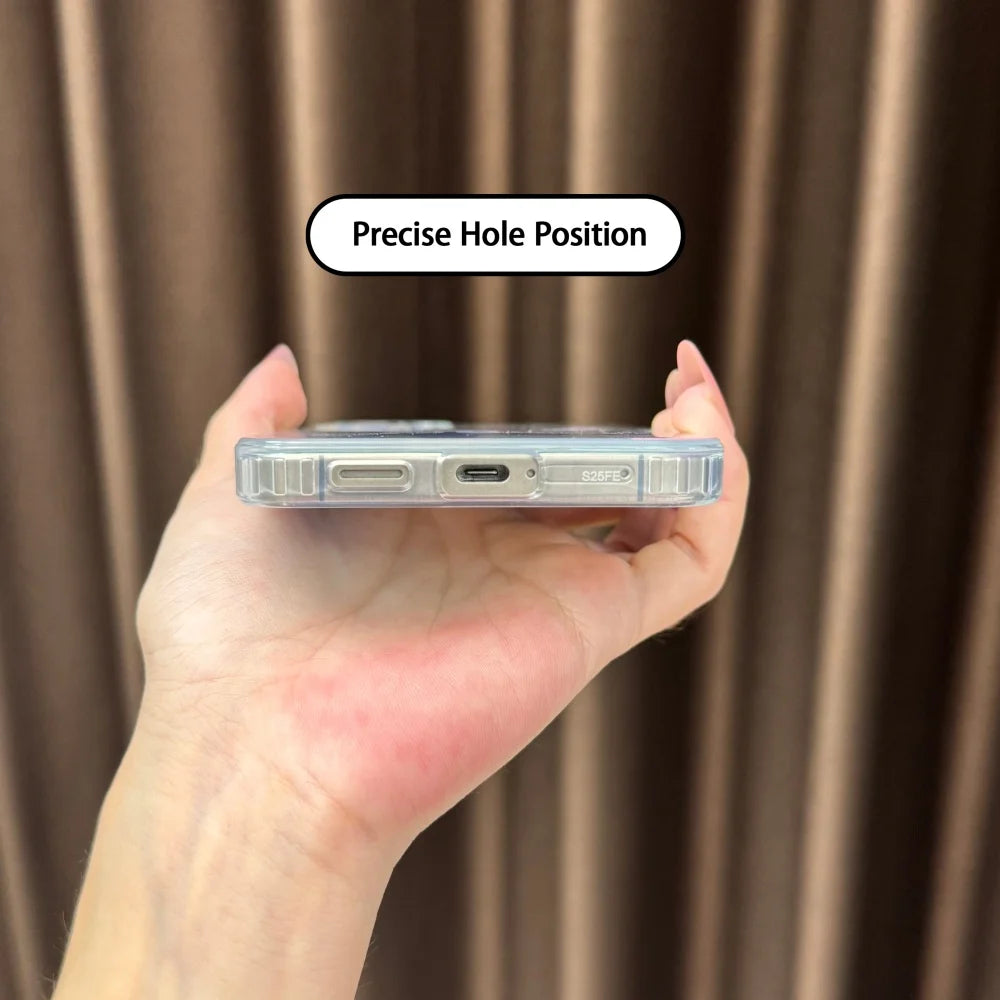 Laser gradient aurora transparent case - product image