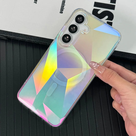 Laser gradient aurora transparent case - product image