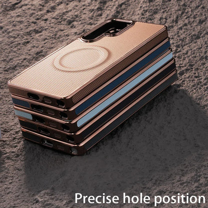 Leather magnetic cooling soft bumper shockproof case samsung - product image