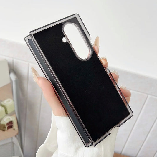 Leather magnetic shockproof protective case samsung z fold - product image