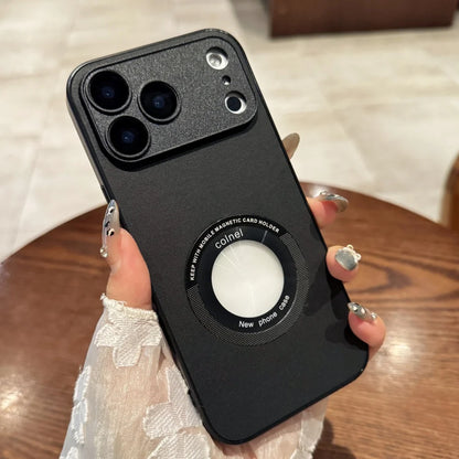 Leather magnetic soft silicone bumper shockproof case magsafe - product image