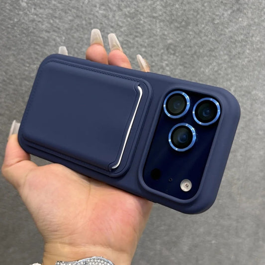 Liquid silicone magnetic wallet slot case - product image
