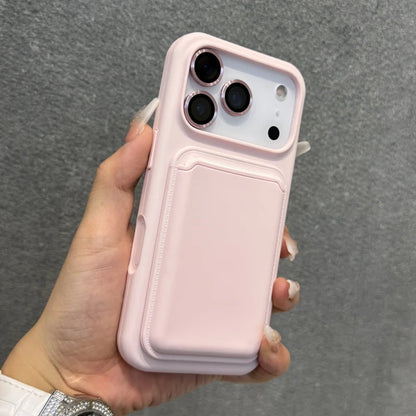 Liquid silicone magnetic wallet slot case - product image