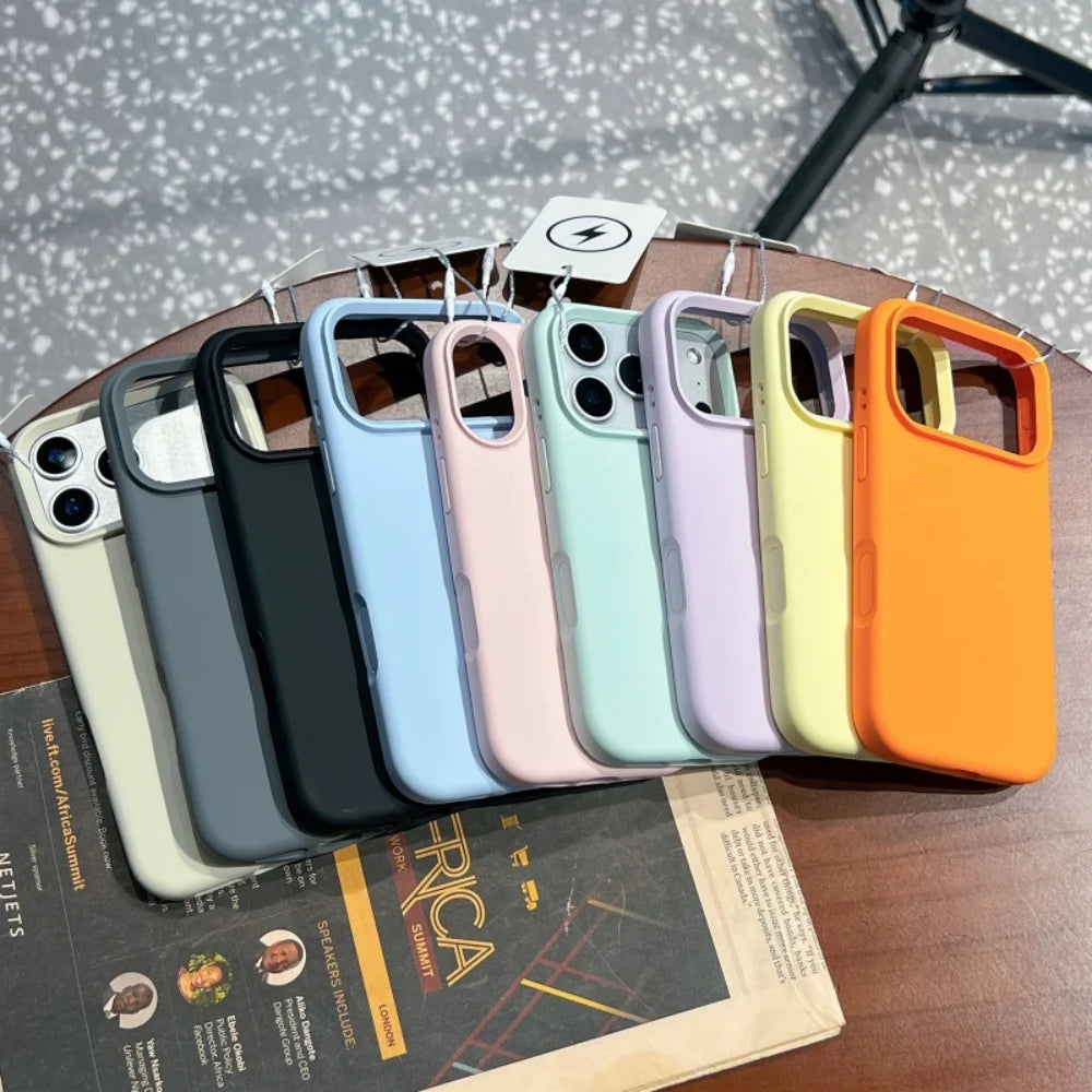 Liquid silicone magnetic wireless charging case - product image