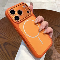 Liquid Silicone Magnetic Wireless Charging Shockproof Case iPhone