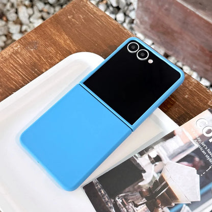 Liquid silicone matte soft shockproof case z flip - product image