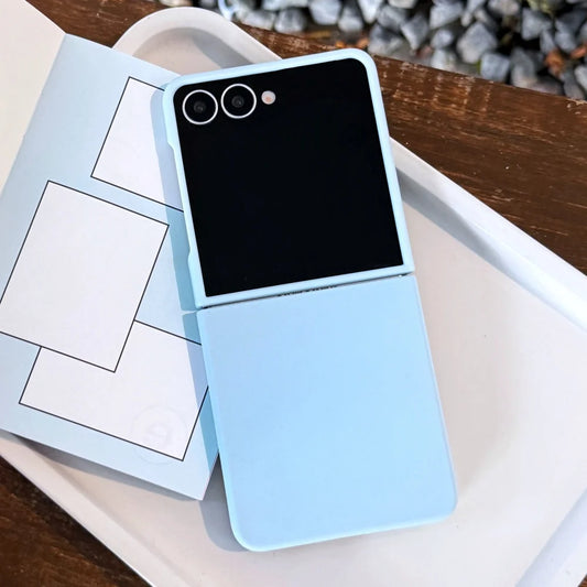 Liquid silicone matte soft shockproof case z flip - product image