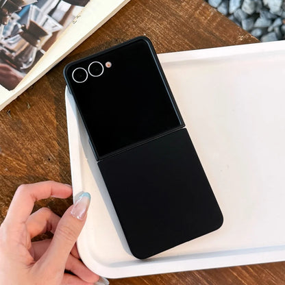 Liquid silicone matte soft shockproof case z flip - product image