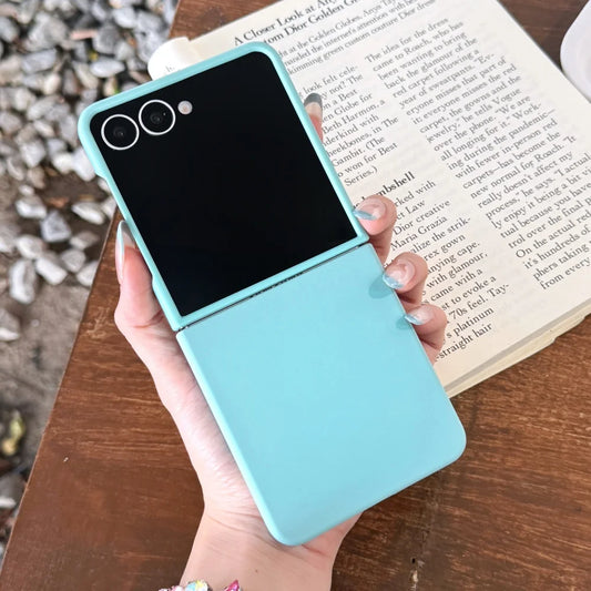 Liquid silicone matte soft shockproof case z flip - product image