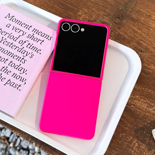Liquid silicone matte soft shockproof case z flip - product image