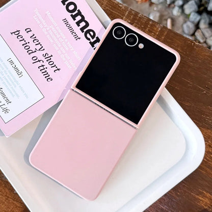 Liquid silicone matte soft shockproof case z flip - product image