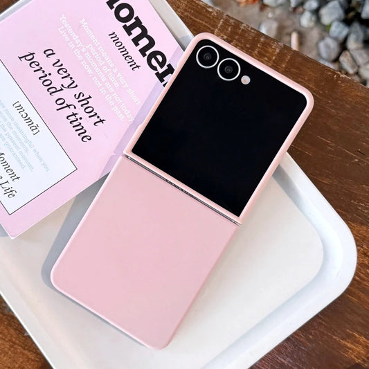 Liquid silicone matte soft shockproof case z flip - product image