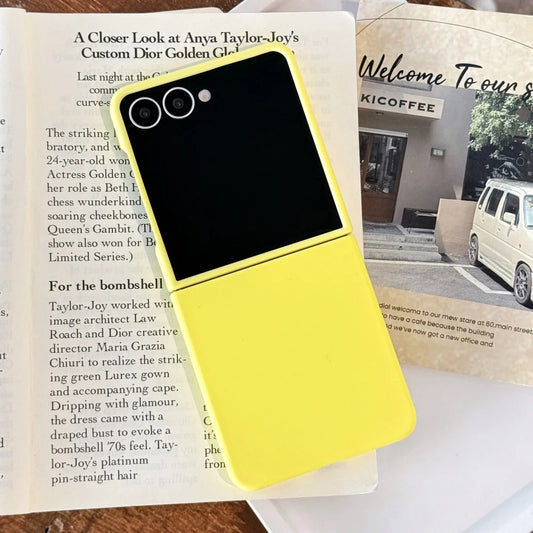 Liquid silicone matte soft shockproof case z flip - product image