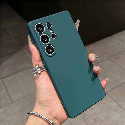 Liquid silicone soft shockproof phone case samsung - product image