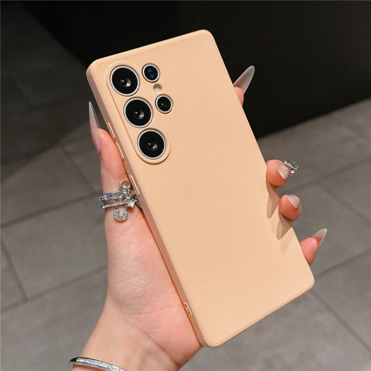 Liquid silicone soft shockproof phone case samsung - product image