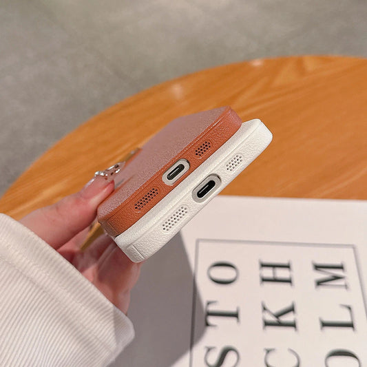 Lychee leather texture shockproof cover - product image