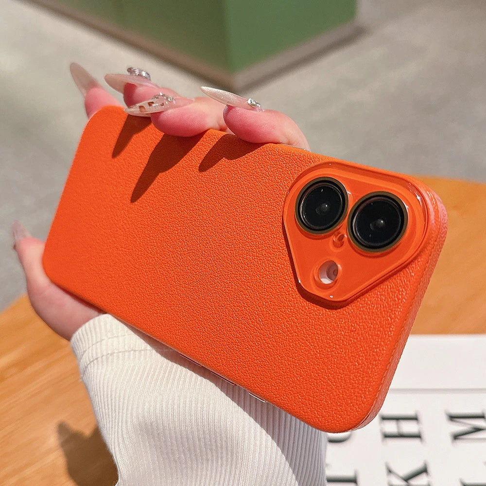 Lychee leather texture shockproof cover - product image